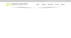 Desktop Screenshot of managedtechnologies.com